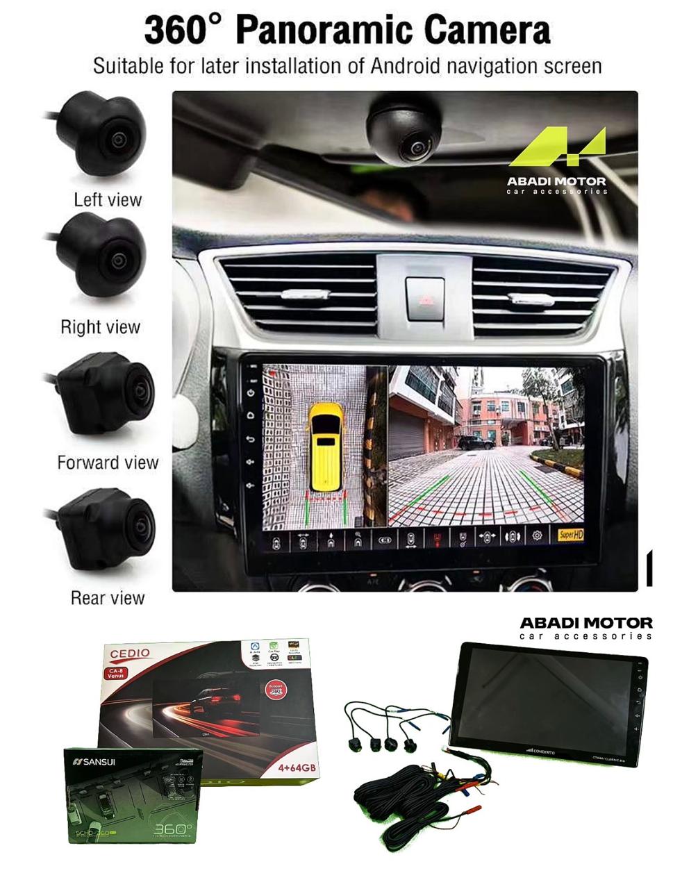 Paket TV Android 4/64 GB + Kamera 360