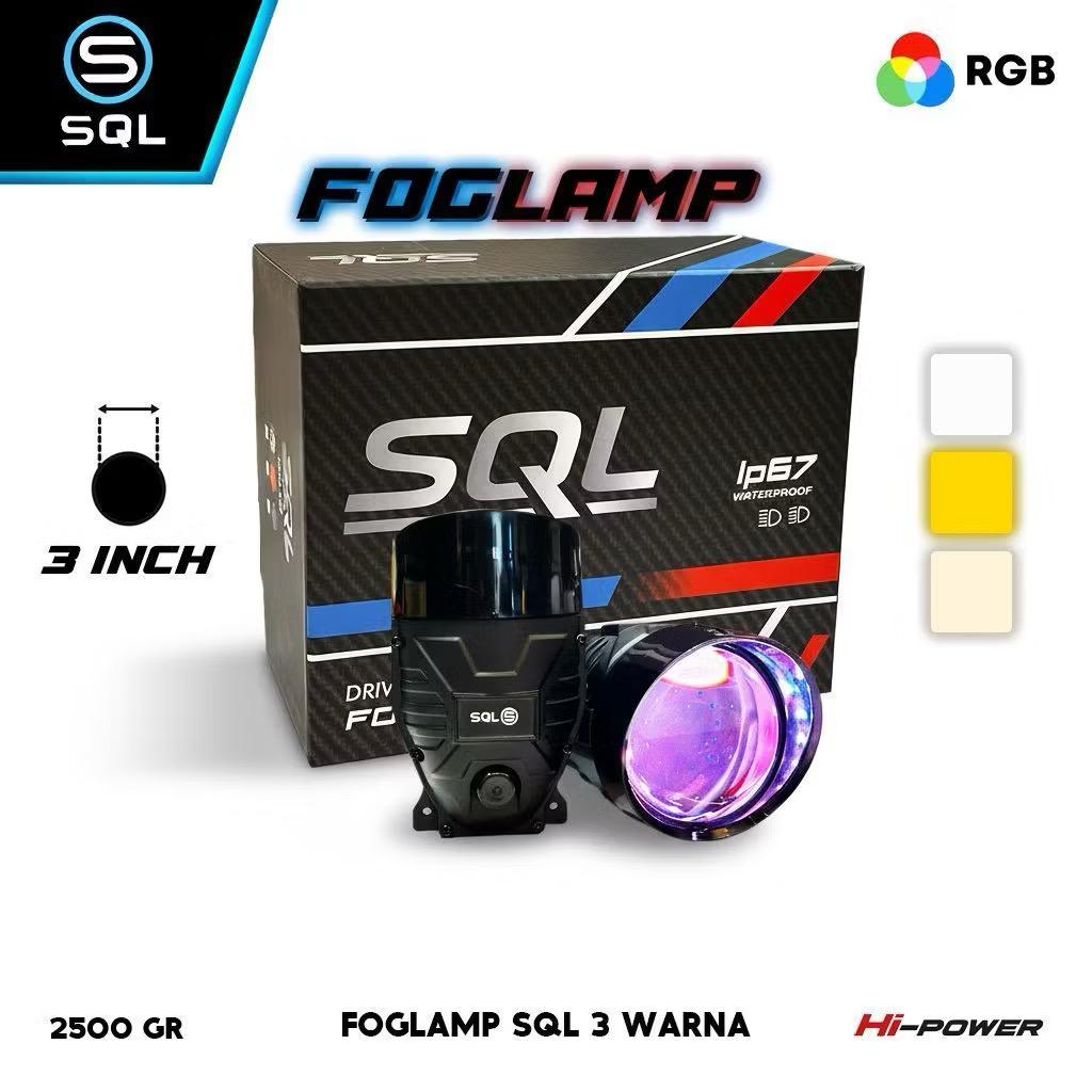 Foglamp 3inch SQL (3 warna)