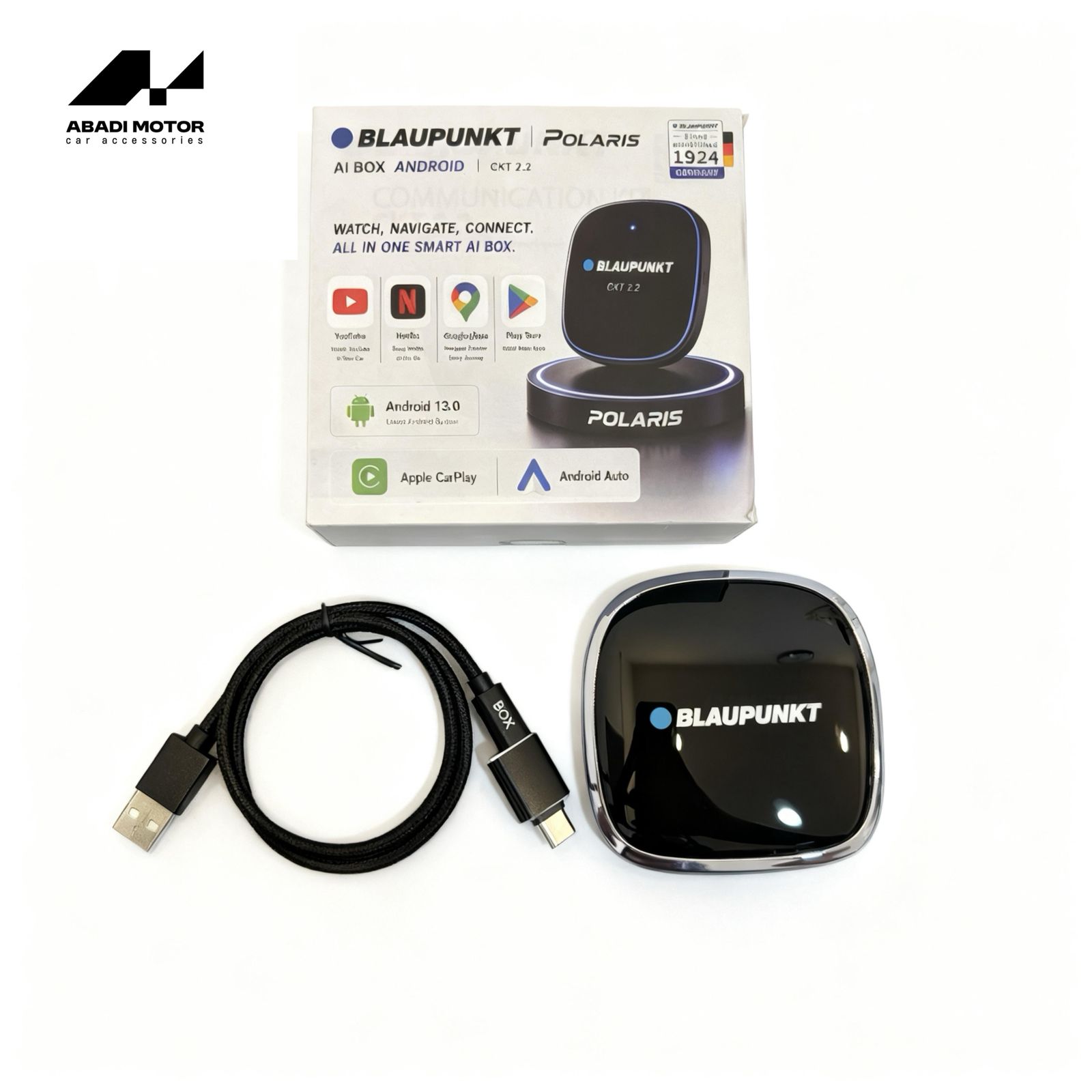 Blaupunkt CKT 2.2 Communication KIT Android Box Wireless Carplay and Android Auto